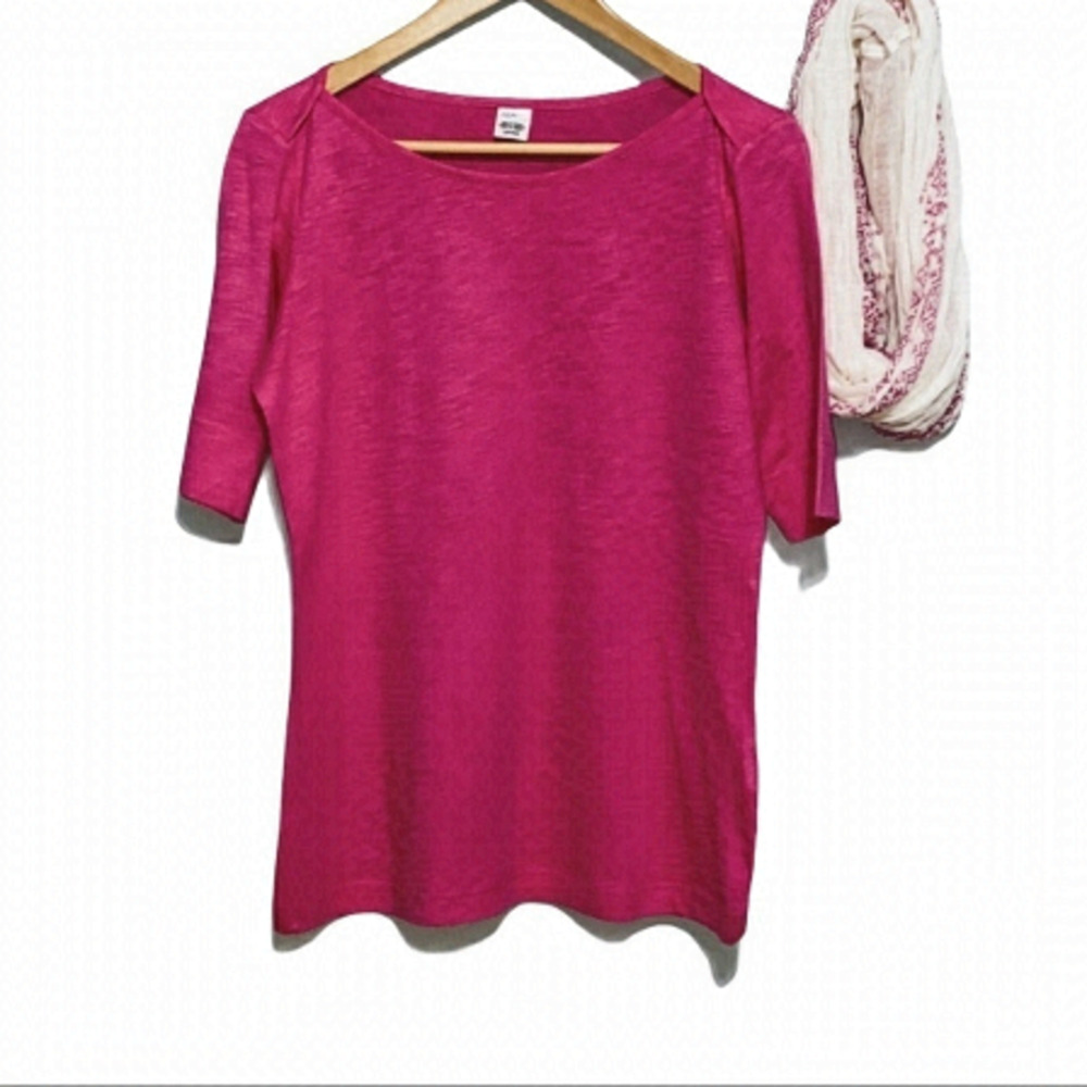 NWOT Pink Jockey Tee / Size Small